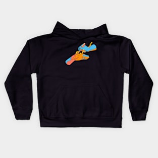 Hand Drawing Kids Hoodie